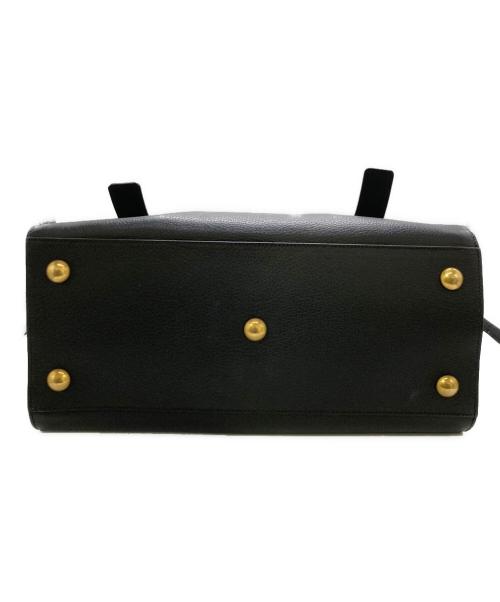 Saint Laurent Paris（サンローランパリ）Saint Laurent Paris (サンローランパリ) ミューズトゥ ハンドバッグ ブラックの古着・服飾アイテム