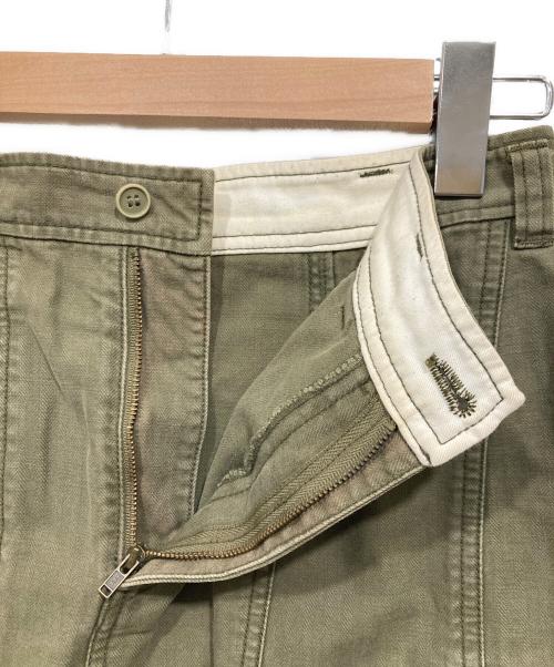 tricot COMME des GARCONS（トリココムデギャルソン）tricot COMME des GARCONS (トリココムデギャルソン) ミリタリー カーゴスカート カーキ サイズ:Mの古着・服飾アイテム