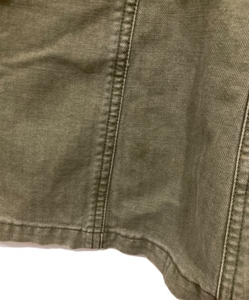 tricot COMME des GARCONS（トリココムデギャルソン）tricot COMME des GARCONS (トリココムデギャルソン) ミリタリー カーゴスカート カーキ サイズ:Mの古着・服飾アイテム