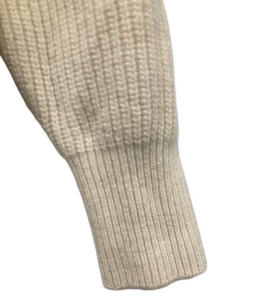 IENA（イエナ）IENA (イエナ) AQUA畦ボックスシルエットカーディガン ホワイト サイズ:Freeの古着・服飾アイテム