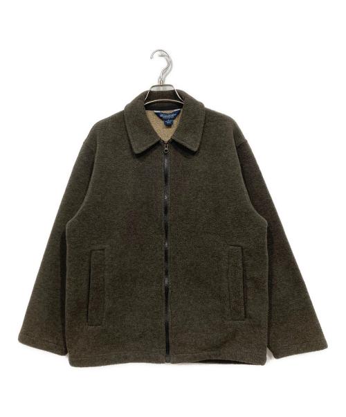 BROOKS BROTHERS（ブルックスブラザーズ）BROOKS BROTHERS (ブルックスブラザーズ) フリースジャケット ブラウン サイズ:Sの古着・服飾アイテム