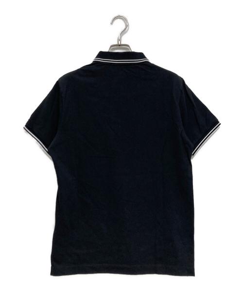 STONE ISLAND（ストーンアイランド）STONE ISLAND (ストーンアイランド) 半袖ポロシャツ ブラック サイズ:Mの古着・服飾アイテム