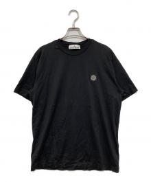 STONE ISLAND（ストーンアイランド）の古着「Stone Island Patch Logo T-shirt」｜ブラック