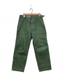 Engineered Garments（エンジニアドガーメンツ）の古着「ベイカーパンツ」｜グリーン