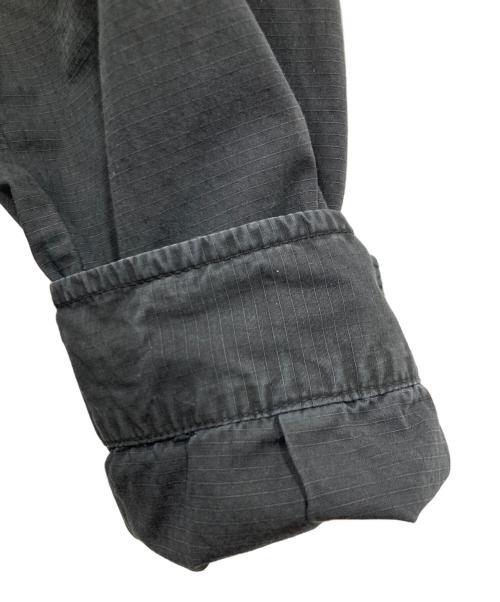 STONE ISLAND（ストーンアイランド）STONE ISLAND (ストーンアイランド) Zip Up Over Shirts Jacket/ジップアップシャツジャケット ブラック サイズ:Sの古着・服飾アイテム