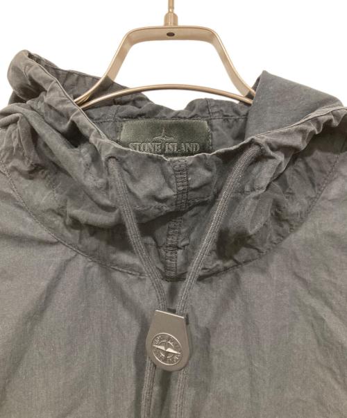 STONE ISLAND（ストーンアイランド）STONE ISLAND (ストーンアイランド) アノラックパーカー / GHOST PIECE ANORAK ブラック サイズ:Sの古着・服飾アイテム
