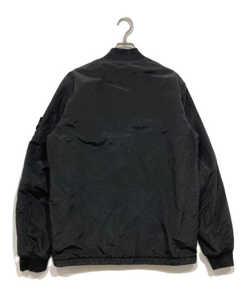 STONE ISLAND（ストーンアイランド）STONE ISLAND (ストーンアイランド) Reversible Lilac Quilted Nylon Metal Jacket ブラック サイズ:Mの古着・服飾アイテム