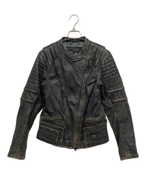 HARLEY-DAVIDSON（ハーレーダビッドソン）HARLEY-DAVIDSON (ハーレーダビッドソン) レザーライダースジャケット / ライディングジャケット ブラック サイズ:Mの古着・服飾アイテム