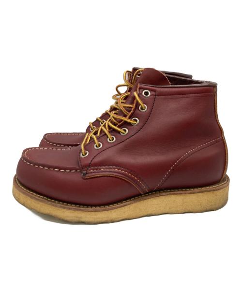 RED WING（レッドウィング）RED WING (レッドウィング) レースアップブーツ / 6-inch Classic Moc ブラウン サイズ:5　Eの古着・服飾アイテム