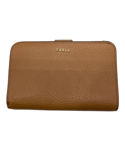 FURLA（フルラ）FURLA (フルラ) 2つ折り財布 ベージュの古着・服飾アイテム