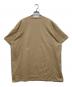 BURBERRY (バーバリー) プローサムラベル コットン オーバーサイズ 半袖 Tシャツ ベージュ サイズ:L：25000円
