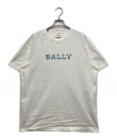 中古・古着通販】dunhill (ダンヒル) ロゴ刺繍Tシャツ ホワイト サイズ