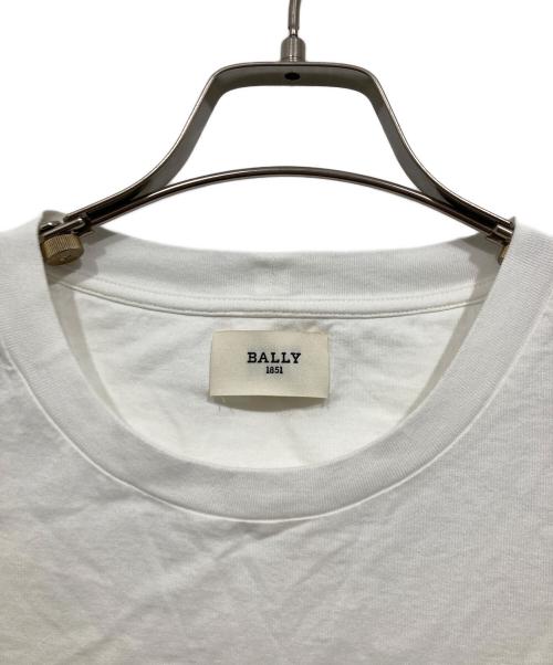 BALLY（バリー）BALLY (バリー) ロゴTシャツ ホワイト サイズ:Mの古着・服飾アイテム