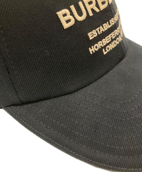 BURBERRY（バーバリー）BURBERRY (バーバリー) キャップ ブラックの古着・服飾アイテム