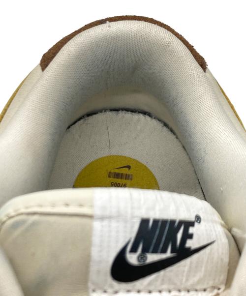 NIKE（ナイキ）NIKE (ナイキ) ローカットスニーカー イエロー×ベージュ サイズ:23.5cmの古着・服飾アイテム
