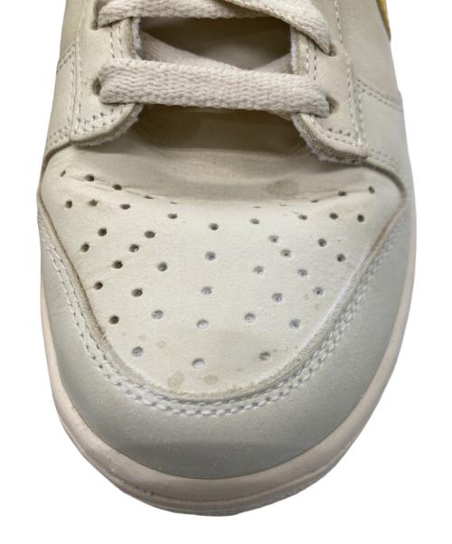 NIKE（ナイキ）NIKE (ナイキ) ローカットスニーカー イエロー×ベージュ サイズ:23.5cmの古着・服飾アイテム