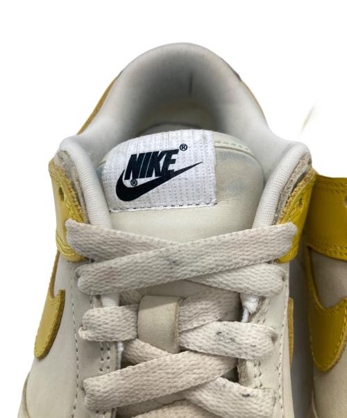 NIKE（ナイキ）NIKE (ナイキ) ローカットスニーカー イエロー×ベージュ サイズ:23.5cmの古着・服飾アイテム