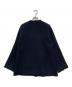 UNITED ARROWS (ユナイテッドアローズ) green label relaxing (グリーンレーベルリラクシング) ツイーディー ポケット ノーカラー ジャケット ネイビー サイズ:Free：6000円
