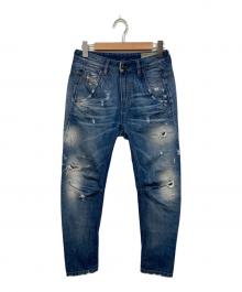 DIESEL（ディーゼル）の古着「デニムパンツ」｜ブルー