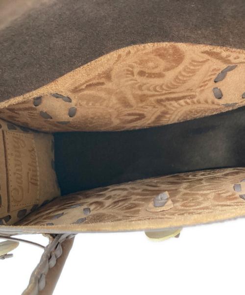 Carving Tribes（カービングトライブス）Carving Tribes (カービングトライブス) トートバッグ ブラウンの古着・服飾アイテム