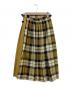 O'NEILL (オニール) チェックラップスカート イエロー サイズ:36：7000円