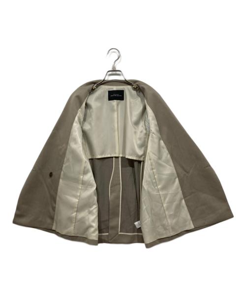green label relaxing（グリーンレーベルリラクシング）green label relaxing (グリーンレーベルリラクシング) ダブルジャケット ベージュ サイズ:Sの古着・服飾アイテム