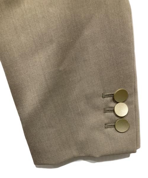 green label relaxing（グリーンレーベルリラクシング）green label relaxing (グリーンレーベルリラクシング) ダブルジャケット ベージュ サイズ:Sの古着・服飾アイテム