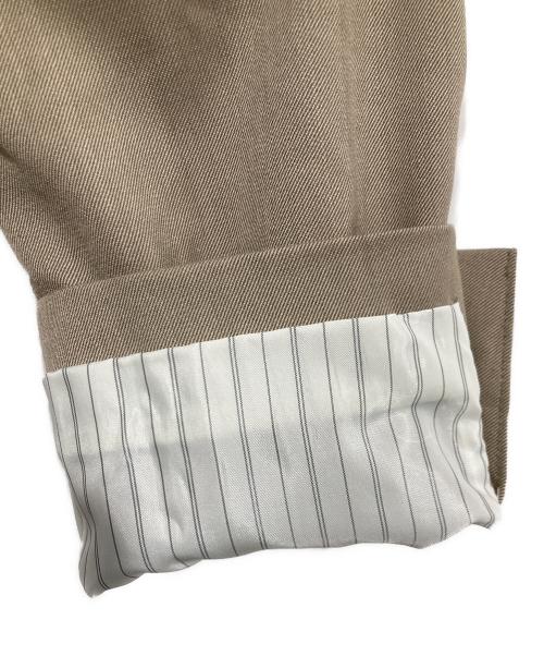 green label relaxing（グリーンレーベルリラクシング）green label relaxing (グリーンレーベルリラクシング) ダブルジャケット ベージュ サイズ:Sの古着・服飾アイテム