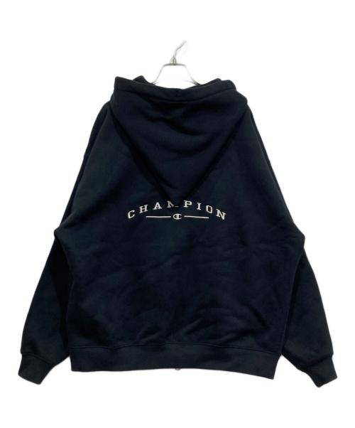 Champion（チャンピオン）Champion (チャンピオン) ジップパーカー ブラック サイズ:Lの古着・服飾アイテム