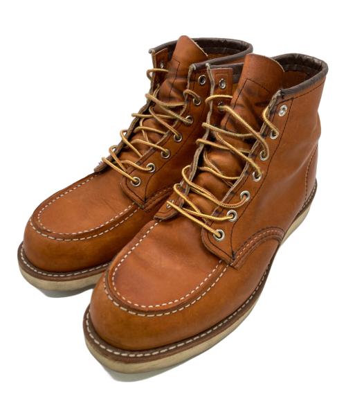 RED WING（レッドウィング）RED WING (レッドウィング) 6-inch Classic Moc ブラウン サイズ:USA9.5 Eの古着・服飾アイテム
