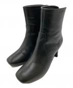 卑弥呼ヒミコ）の古着「バックファスナーショートブーツ」｜ブラック