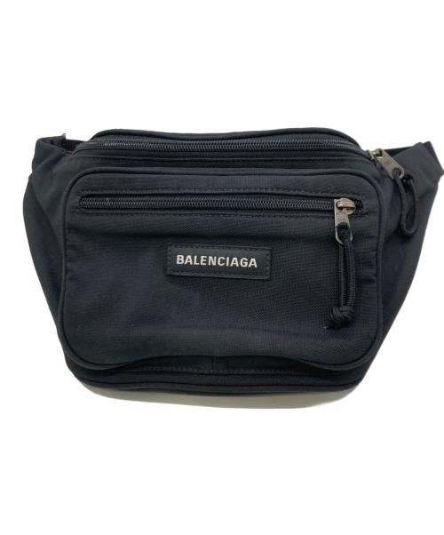 BALENCIAGA（バレンシアガ）BALENCIAGA (バレンシアガ) ウエストバッグ / エクスプローラーベルトパック ブラックの古着・服飾アイテム