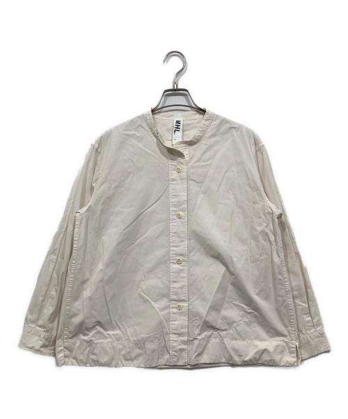 MHL（エムエイチエル）MHL (エムエイチエル) COMPACT COTTON POPLIN ベージュ サイズ:1の古着・服飾アイテム