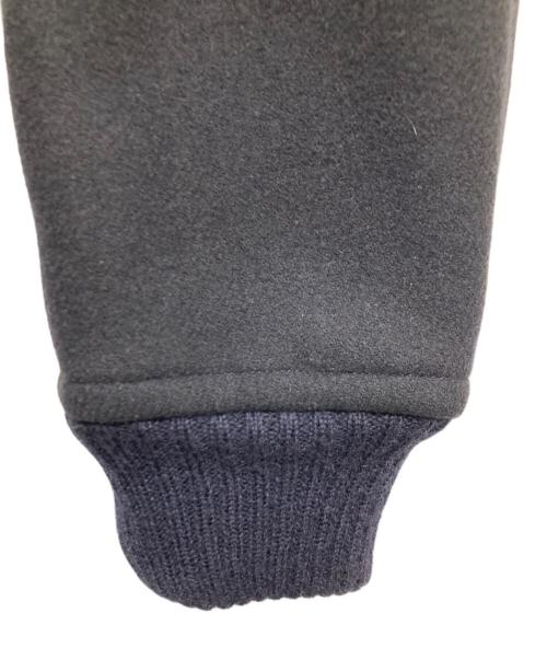 SCYEBASICS（サイベーシックス）SCYEBASICS (サイベーシックス) メルトンダッフルコート ブラック サイズ:38の古着・服飾アイテム