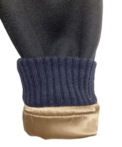 SCYEBASICS（サイベーシックス）SCYEBASICS (サイベーシックス) メルトンダッフルコート ブラック サイズ:38の古着・服飾アイテム