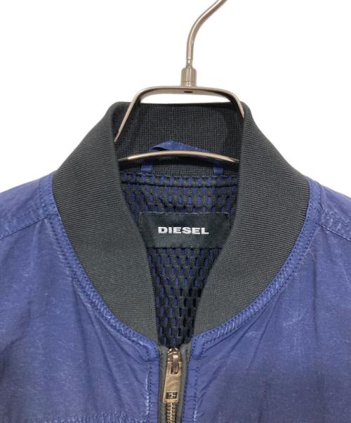 DIESEL（ディーゼル）DIESEL (ディーゼル) ナイロンジャケット/ブルゾン ネイビー サイズ:Sの古着・服飾アイテム