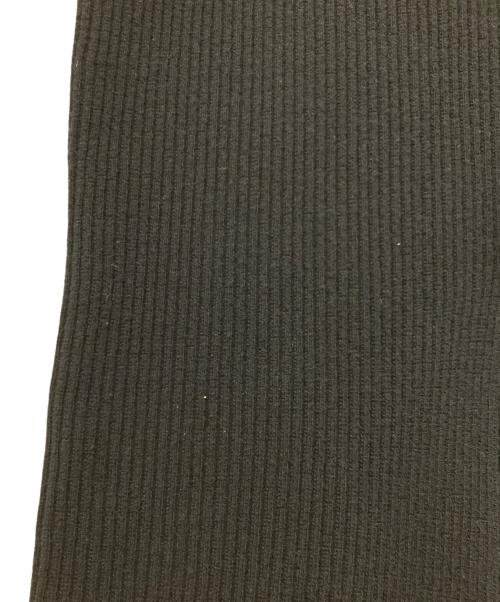 AP STUDIO（エーピーストゥディオ）AP STUDIO (エーピーストゥディオ) ロングマキシニットスカート ブラック サイズ:36の古着・服飾アイテム