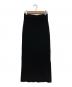 AP STUDIO（エーピーストゥディオ）の古着「ロングマキシニットスカート」｜ブラック
