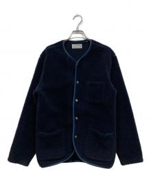 H.R.MARKET（ハリウッドランチマーケッド）の古着「ボアフリースジャケット」｜ネイビー