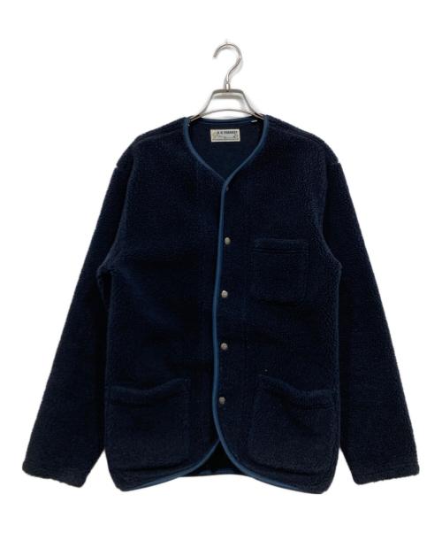 H.R.MARKET（ハリウッドランチマーケッド）H.R.MARKET (ハリウッドランチマーケッド) ボアフリースジャケット ネイビー サイズ:3の古着・服飾アイテム
