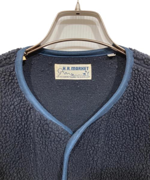 H.R.MARKET（ハリウッドランチマーケッド）H.R.MARKET (ハリウッドランチマーケッド) ボアフリースジャケット ネイビー サイズ:3の古着・服飾アイテム