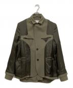sacaiサカイ）の古着「ドッキングジャケット / Suiting Jacket」｜カーキ