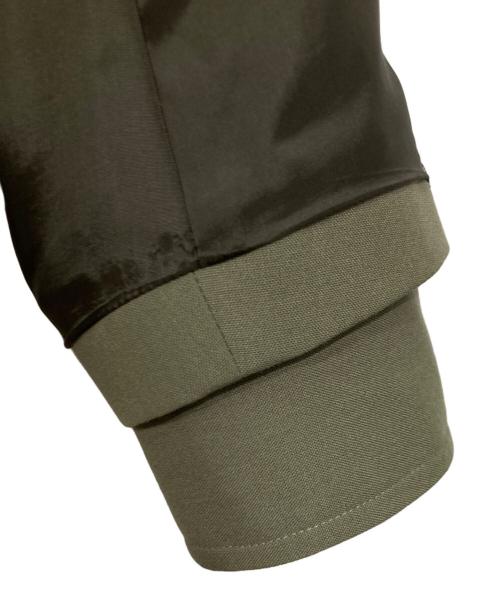 sacai（サカイ）sacai (サカイ) ドッキングジャケット / Suiting Jacket カーキ サイズ:1の古着・服飾アイテム