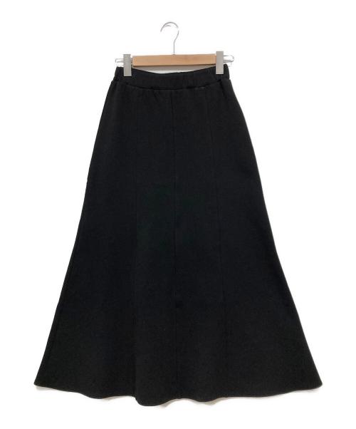 JOURNAL STANDARD relume（ジャーナルスタンダード レリューム）JOURNAL STANDARD relume (ジャーナルスタンダード レリューム) CTダンボールフレアスカート ブラック サイズ:Fの古着・服飾アイテム