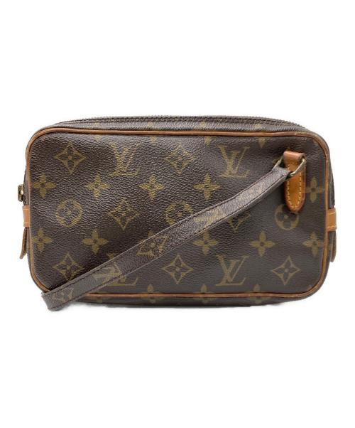 LOUIS VUITTON（ルイ ヴィトン）LOUIS VUITTON (ルイ ヴィトン) ショルダーポーチ ブラウンの古着・服飾アイテム