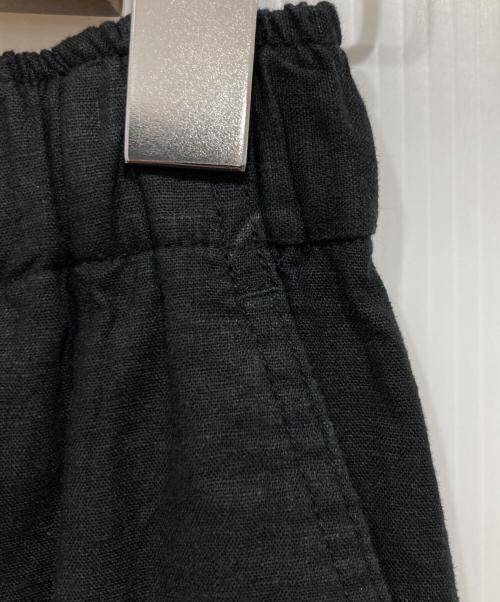 SLOBE IENA（スローブ イエナ）SLOBE IENA (スローブ イエナ) レーヨンリネン イージーパンツ ブラック サイズ:36の古着・服飾アイテム