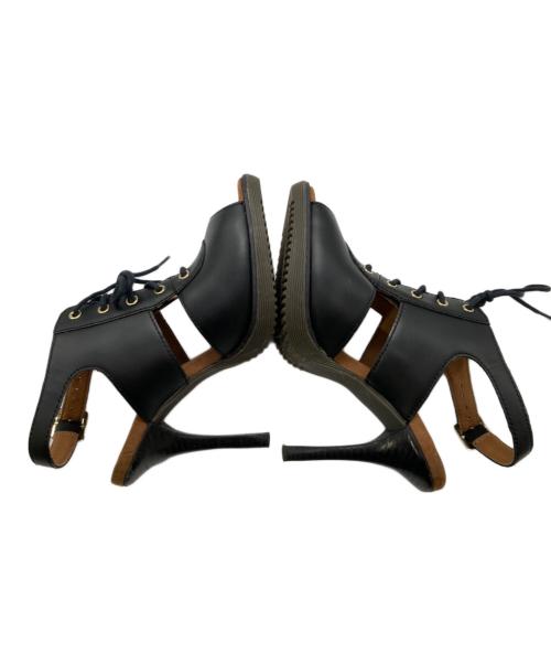 Dr.Martens（ドクターマーチン）Dr.Martens (ドクターマーチン) レースアップサンダル ブラック サイズ:UK4の古着・服飾アイテム