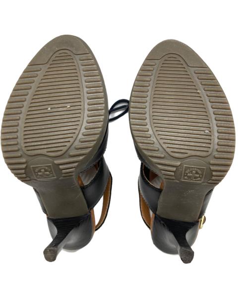 Dr.Martens（ドクターマーチン）Dr.Martens (ドクターマーチン) レースアップサンダル ブラック サイズ:UK4の古着・服飾アイテム