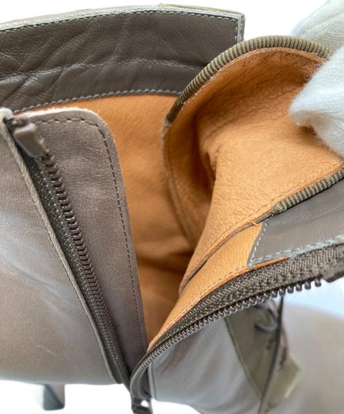 LANVIN（ランバン）LANVIN (ランバン) ショートブーツ ブラウン サイズ:23cmの古着・服飾アイテム