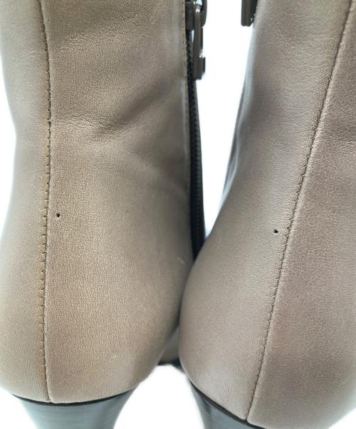 LANVIN（ランバン）LANVIN (ランバン) ショートブーツ ブラウン サイズ:23cmの古着・服飾アイテム